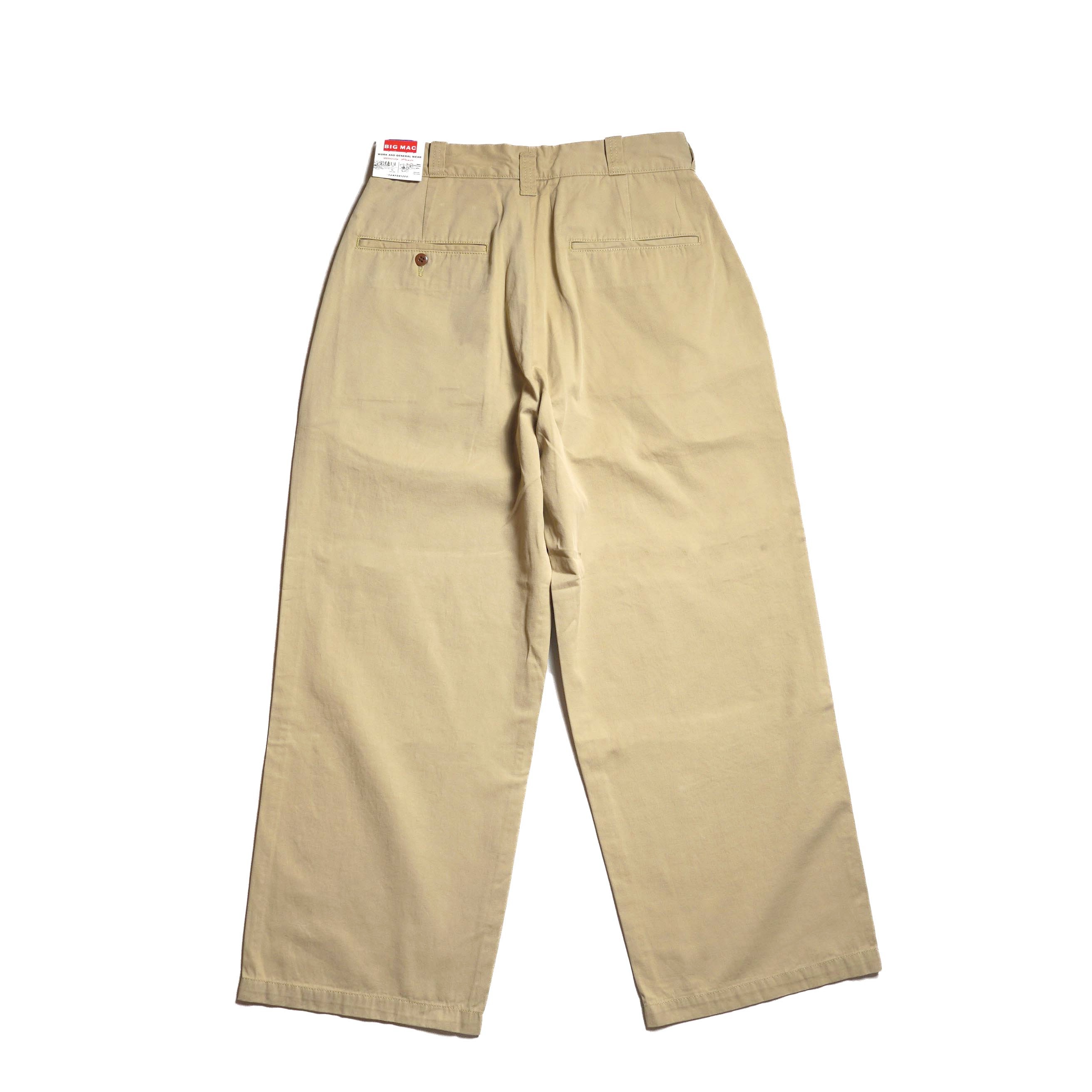 BIG MAC / CHINO WORK PANTS (Beige) 背面