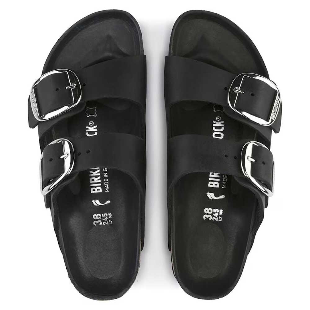 BIRKENSTOCK / Arizona Big Buckle - Oiled leather (Black)