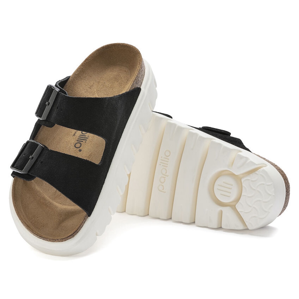 BIRKENSTOCK / Arizona Chunky - Suede (Black)