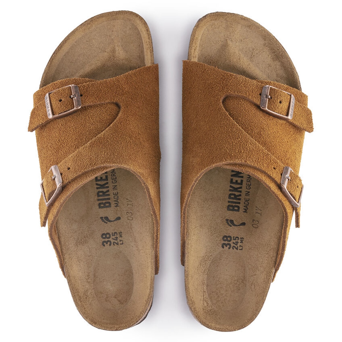 BIRKENSTOCK / Zurich -Suede (Mink)