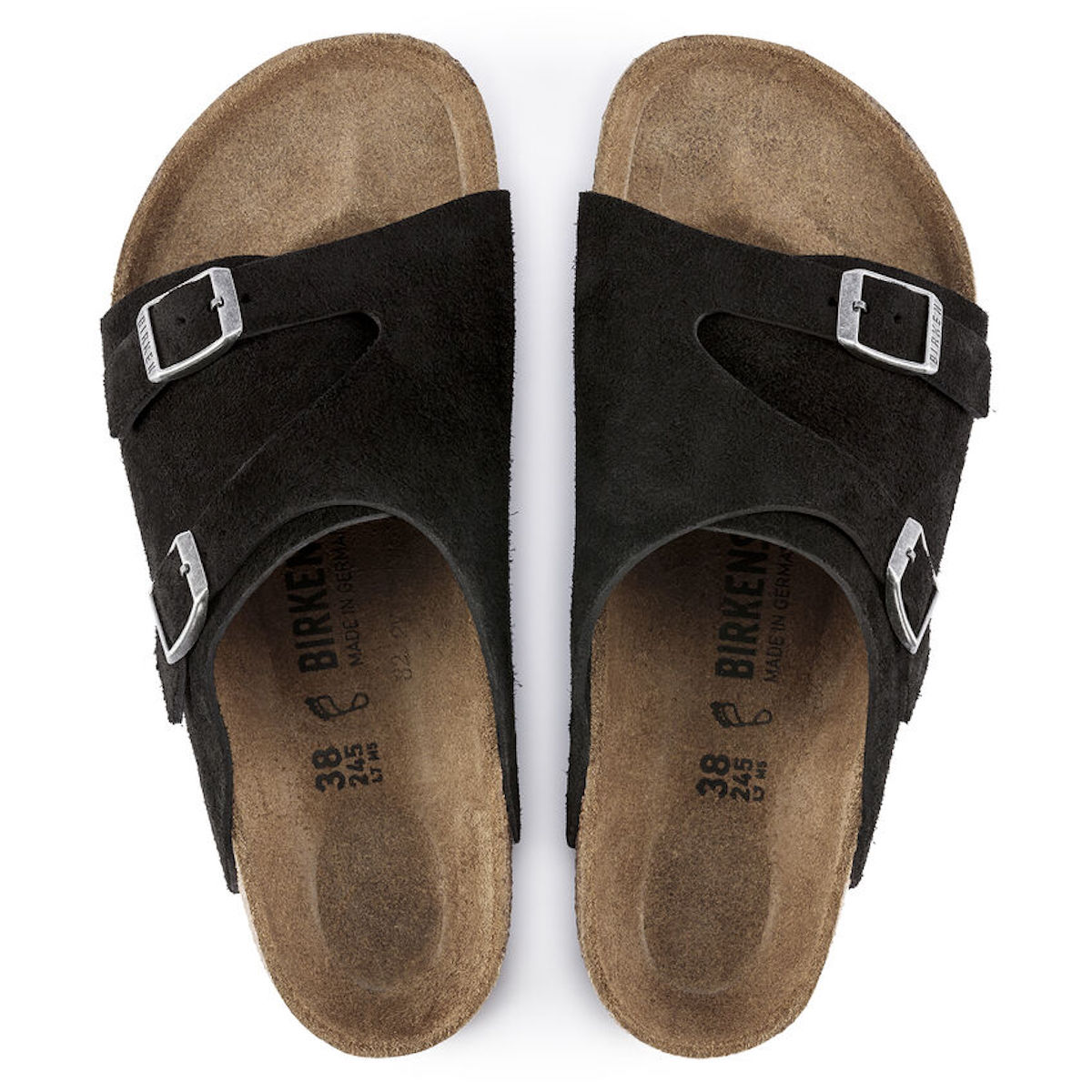 BIRKENSTOCK / Zurich -Suede (Black)