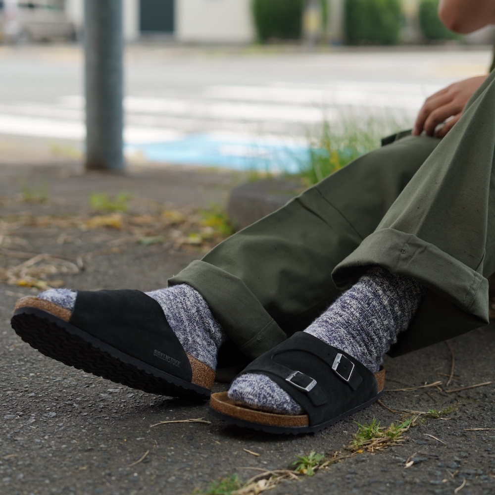 ビルケンシュトック チューリッヒ　黒　BIRKENSTOCK Zurich 41 BEAMS MEN｜【別注】BIRKENSTOCK / Zurich BONE PATTERN BLACK