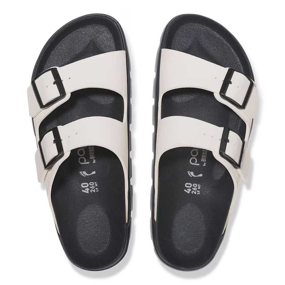 BIRKENSTOCK ARIZONA Birko-Flor アリゾナ 26.5 Arizona Platform Vegan Birko-Flor White | BIRKENSTOCK