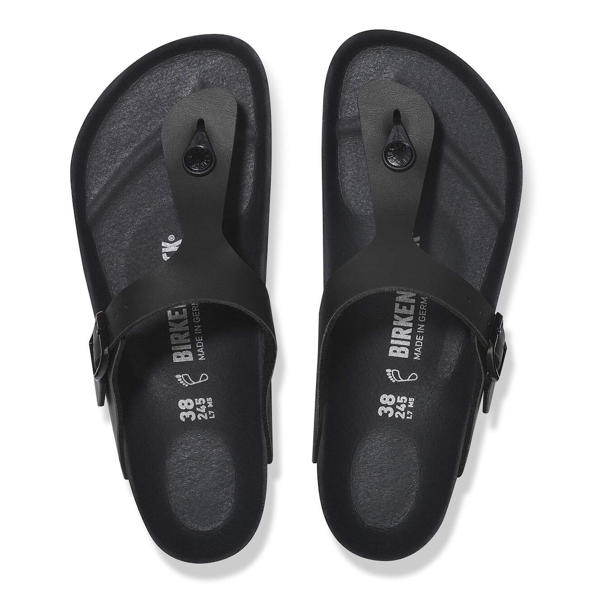 BIRKENSTOCK / Gizeh Birko-Flor® (Triple Black)