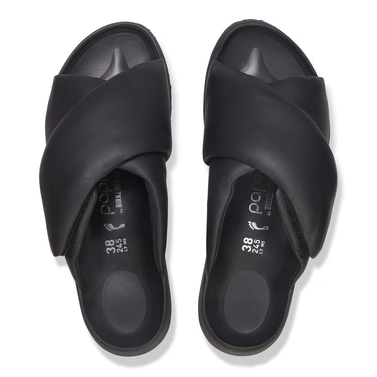 BIRKENSTOCK / Theda Cross Strap (Black)