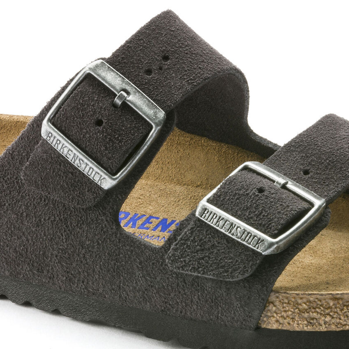 BIRKENSTOCK / Arizona -Suede Soft Footbed (Velvet gray)