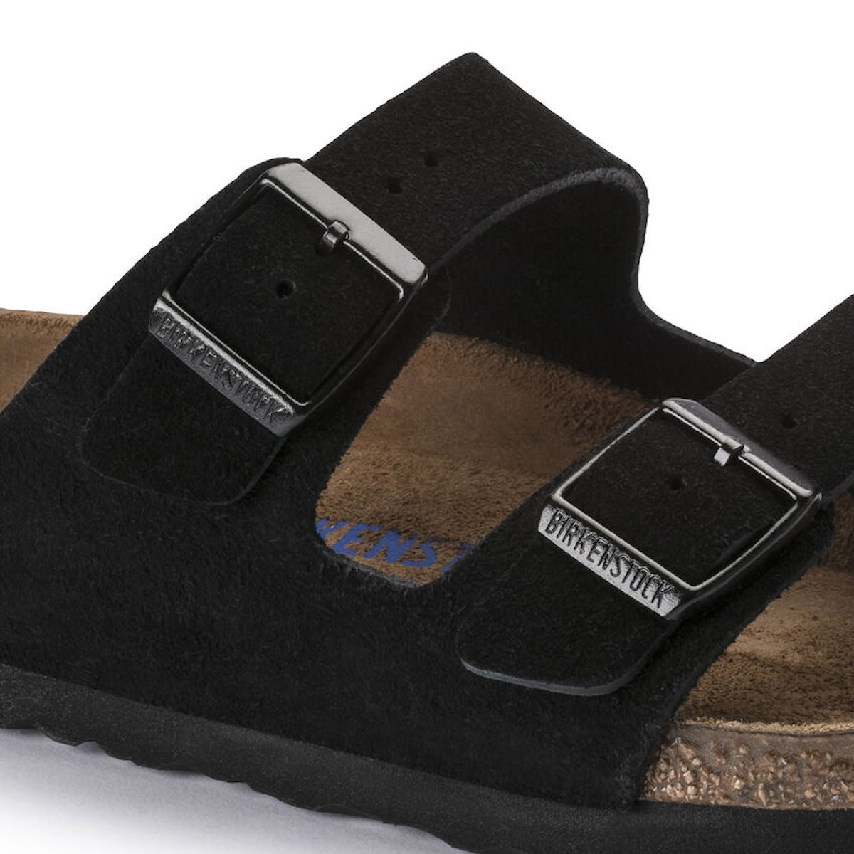 BIRKENSTOCK 951323BLACK 関税送料込 BIRKENSTOCK / Arizona - Suede Soft Footbed (Black)