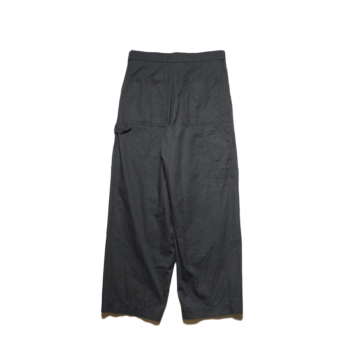 【美品】blurhms Cotton Serge 47 Pants ブラック 2 blurhmsROOTSTOCK (ブラームス ルーツストック) Cotton Serge 47