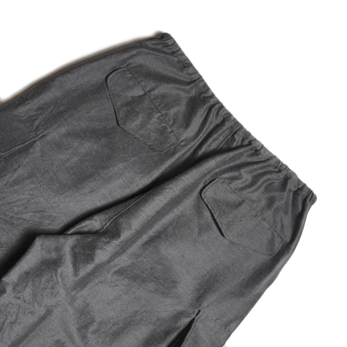 blurhms / Silk-Wo-Co Side Seamless 6P Pants (Hether Grey)