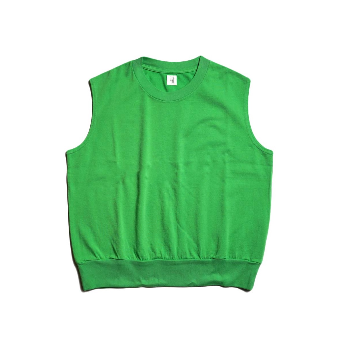 blurhms ROOTSTOCK / CLASSIC HEM RIB SLEEVELESS (Green)