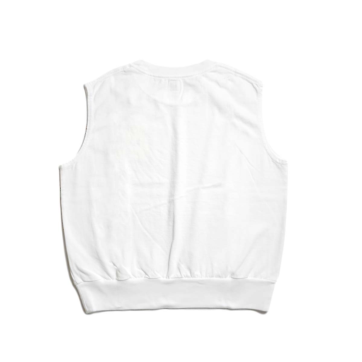blurhms ROOTSTOCK / CLASSIC HEM RIB SLEEVELESS (Off) 背面