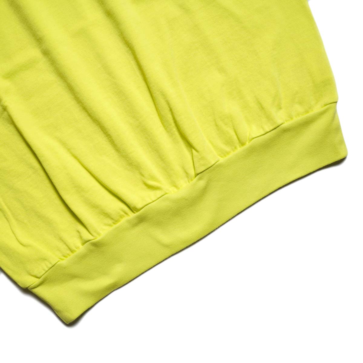 blurhms ROOTSTOCK / CLASSIC HEM RIB SLEEVELESS (Yellow) 裾リブ