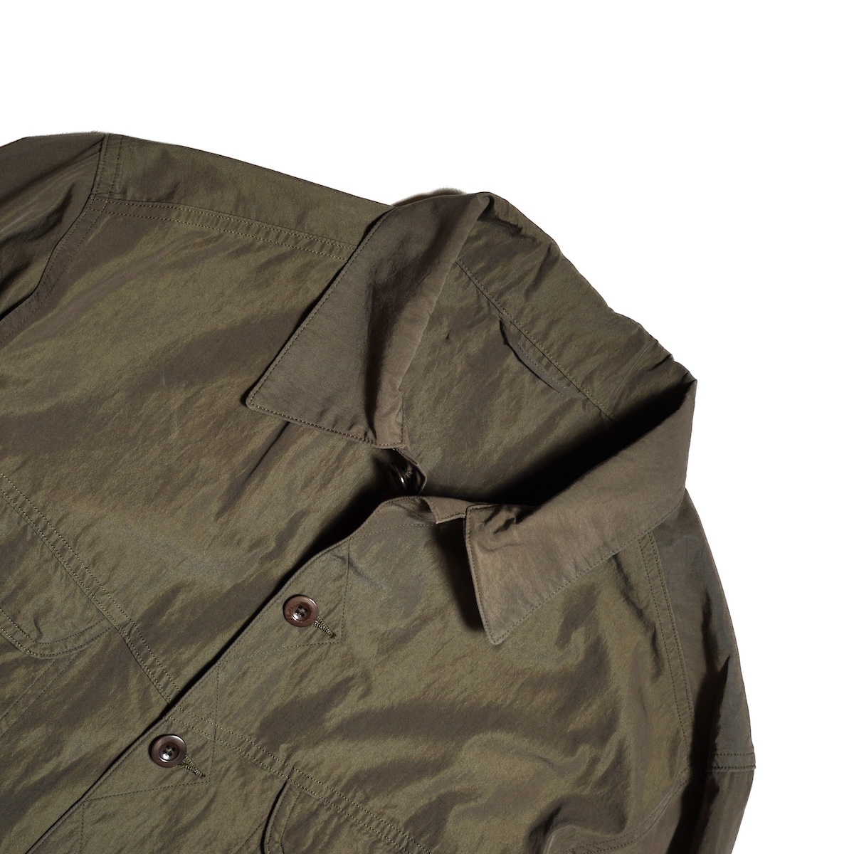 blurhms ROOTSTOCK/ C/N OX Short Jacket (Khaki Brown)