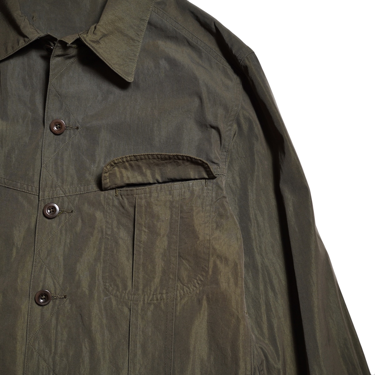 ジャケット・アウター blurhms rootstock 21aw blurhms ROOTSTOCK Cotton Linen Combat Tropical Jacket | 大阪