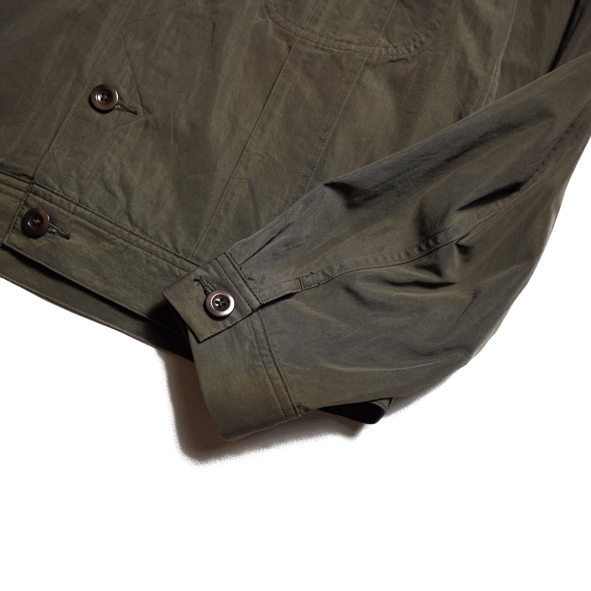 blurhms ROOTSTOCK/ C/N OX Short Jacket (Khaki Brown)