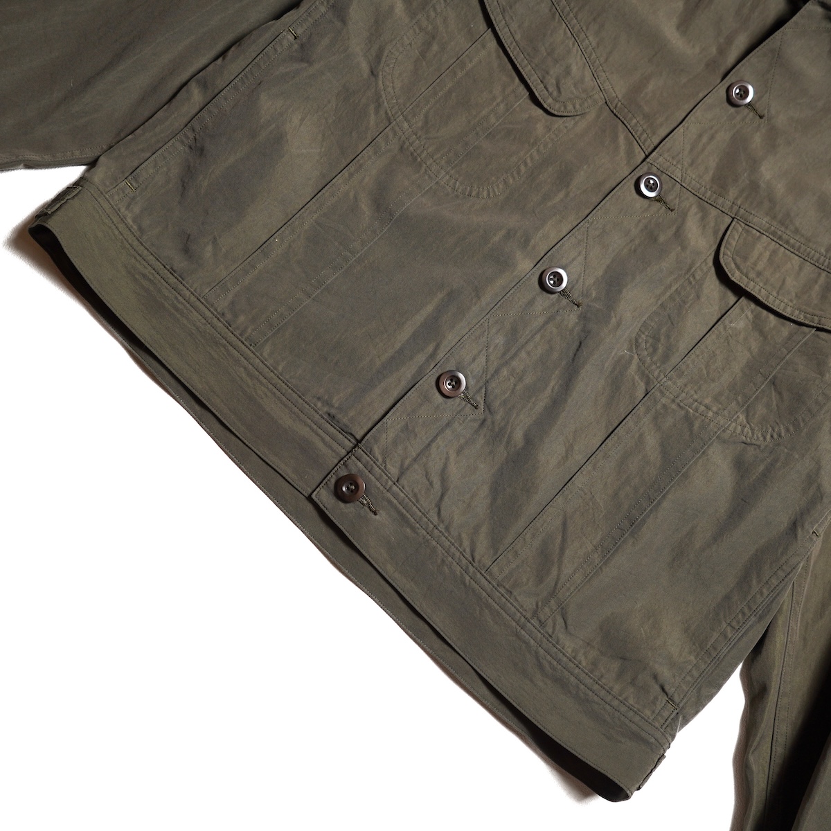 blurhms ROOTSTOCK/ C/N OX Short Jacket (Khaki Brown)