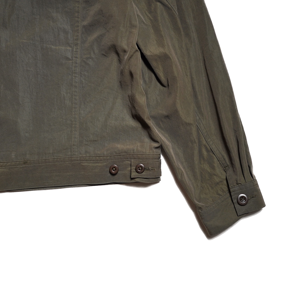 blurhms ROOTSTOCK/ C/N OX Short Jacket (Khaki Brown)