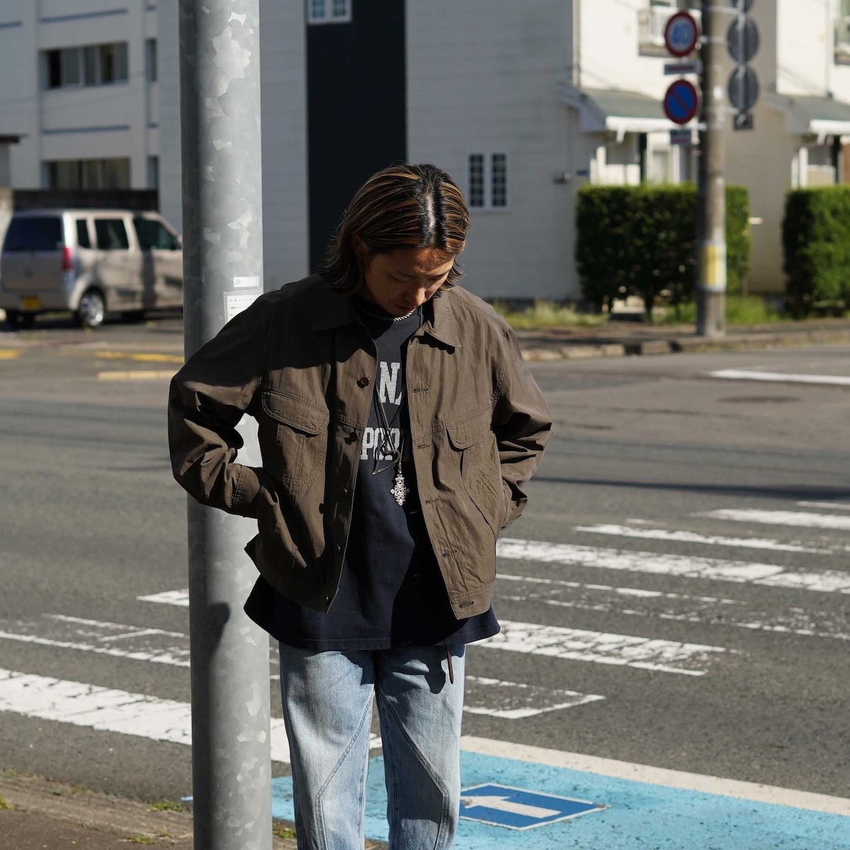 新品bshop blurhms rootstockコンバットジャケット blurhms（ブラームス）の「blurhmsROOTSTOCK | コットンリネン