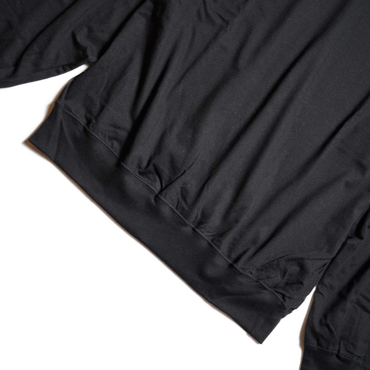 blurhms ROOTSTOCK/ Silk Cotton 20/80 L/S P/O (Black)