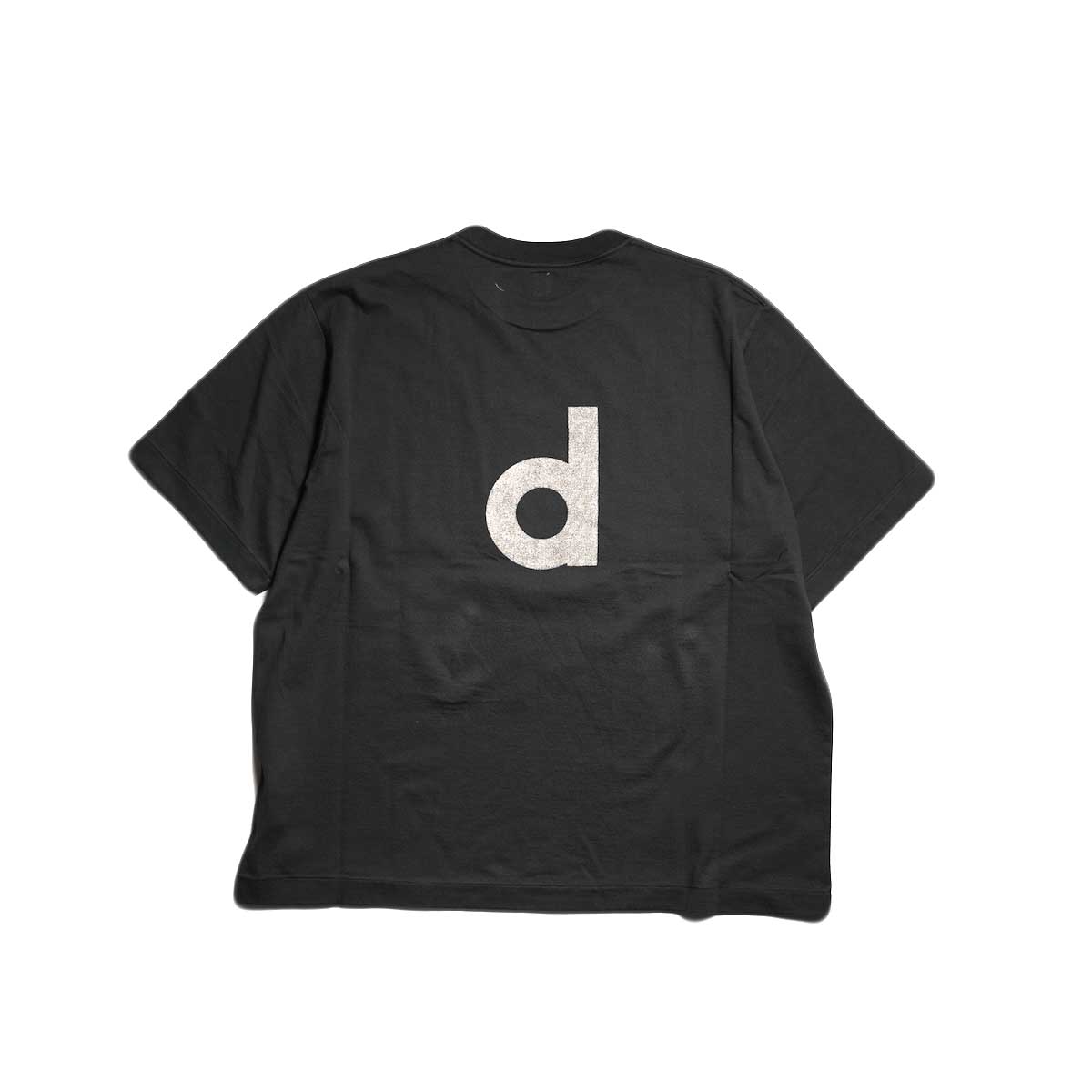 blurhms ROOTSTOCK/NOISE ROCK Print Tee WIDE (BLACK)