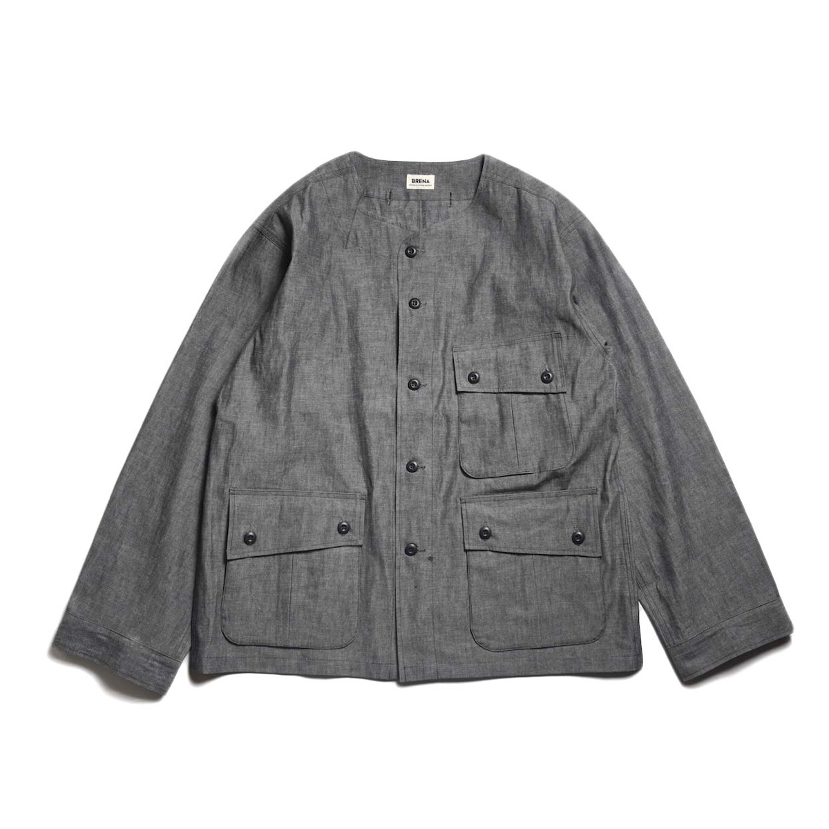 BRENA / CN JUNGLE FATIGUE - VINTAGE FRENCH CHAMBREY (Black)