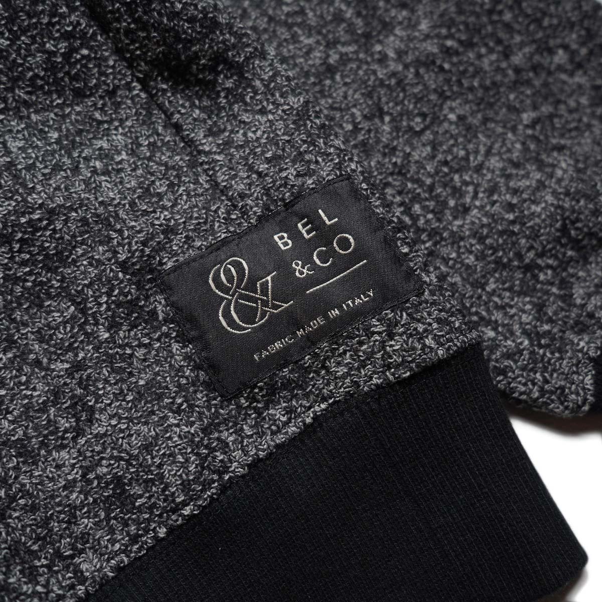 BRENA / CREW - BEL&CO CW BOUCLE MIX (Gray) タグ