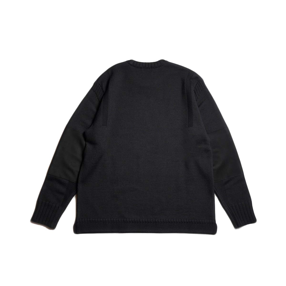 BRENA / PECHEUR - NEW ZEALAND MERINO (Black) 背面