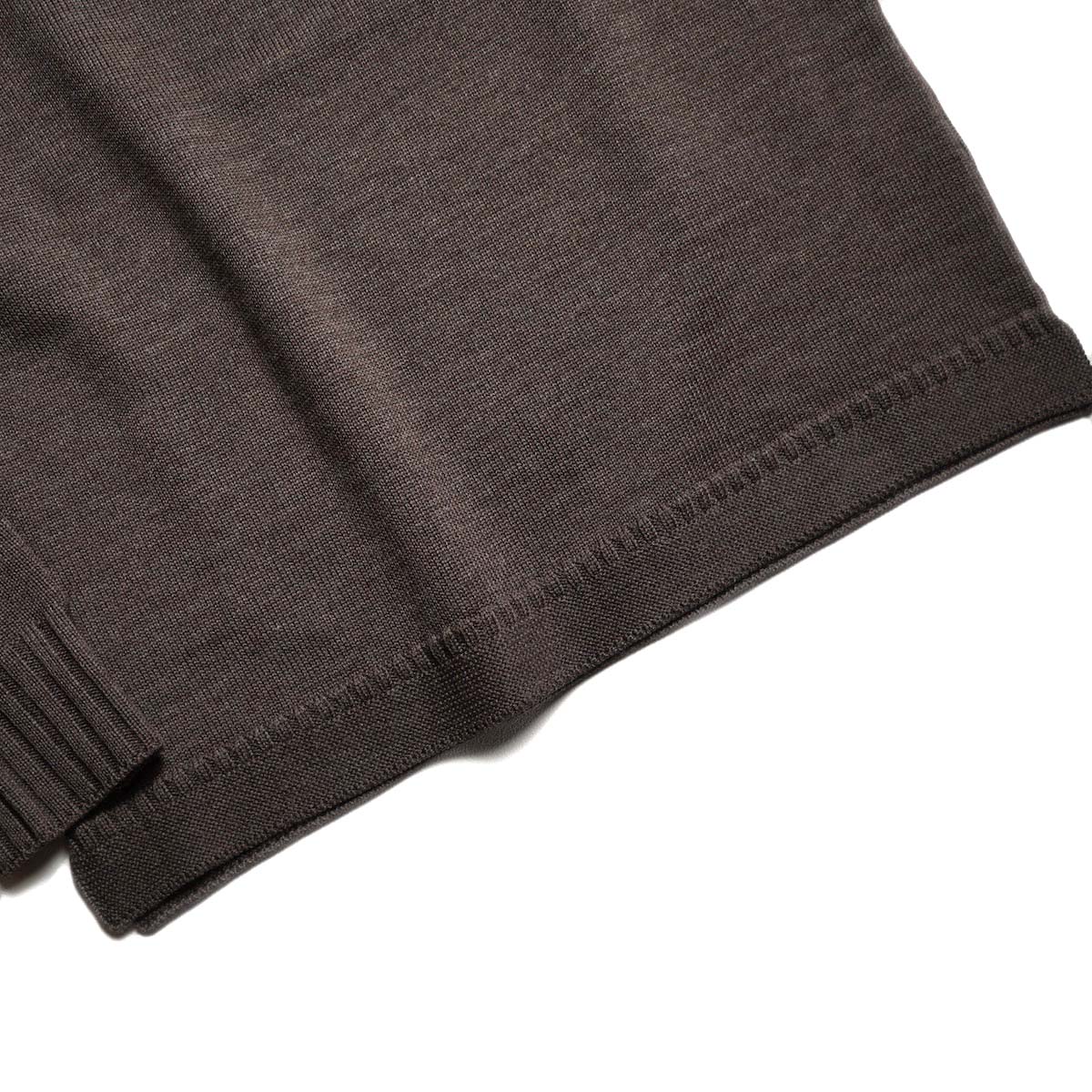 BRENA / PECHEUR - NEW ZEALAND MERINO (Brown) 裾