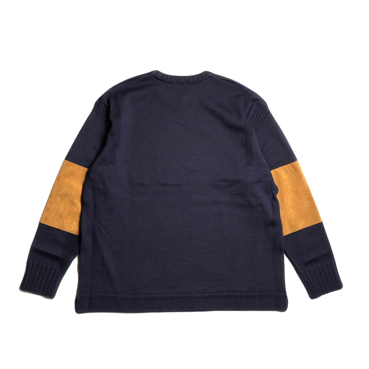 BRENA / PECHEUR - NEW ZEALAND MERINO (Dark Navy) 背面