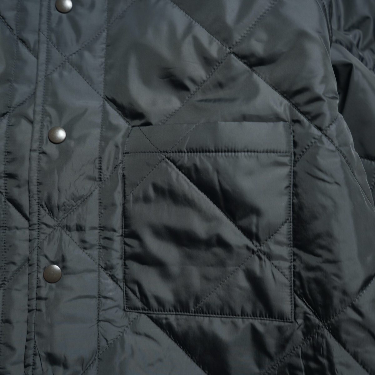 BRENA / QUILTING HOOD JACKET (Black)