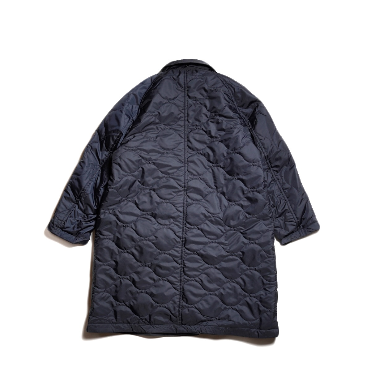 BRENA / RIVER ONCLE COAT (Black × Navy)