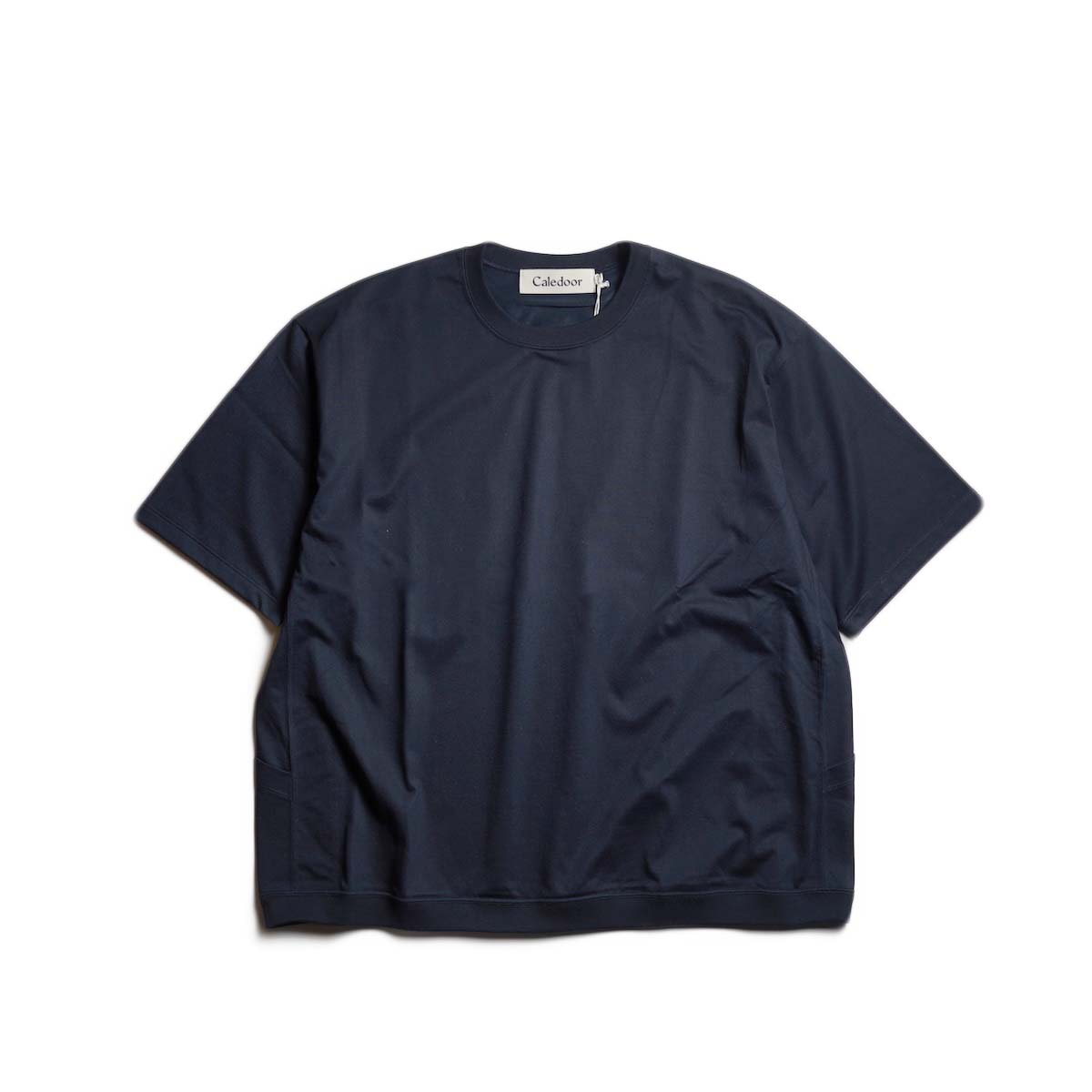 CALEDOOR / Ice Pack Nylon T-Shirt (Navy) 正面