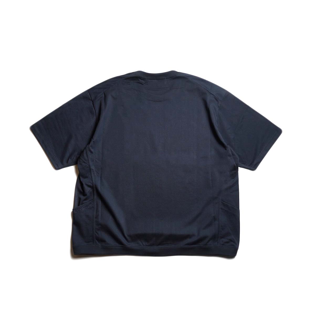 CALEDOOR / Ice Pack Nylon T-Shirt (Navy) 背面