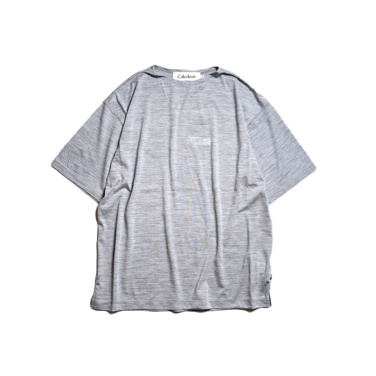 CALEDOOR / Merino Wool T-Shirt (Light Gray)