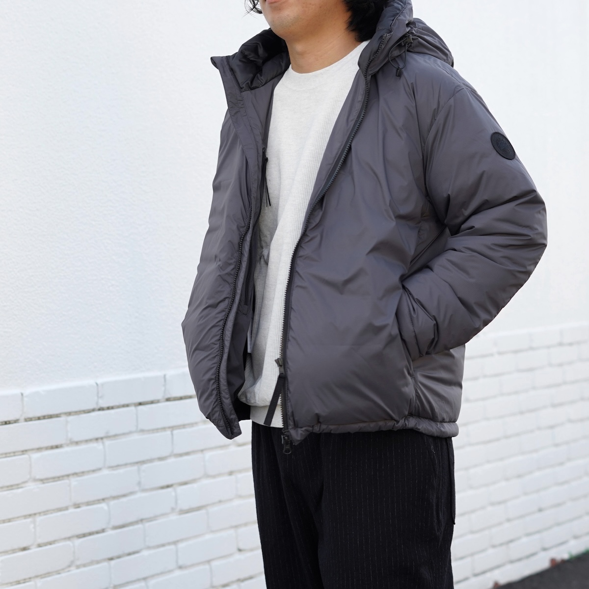 CANADA GOOSE / 1065MBJ LODGE HOODY BLACK LABEL (Shadow)