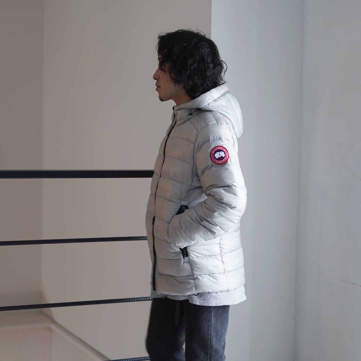 CANADA GOOSE / 2227MB CROFTON HOODY (Silverbirch)
