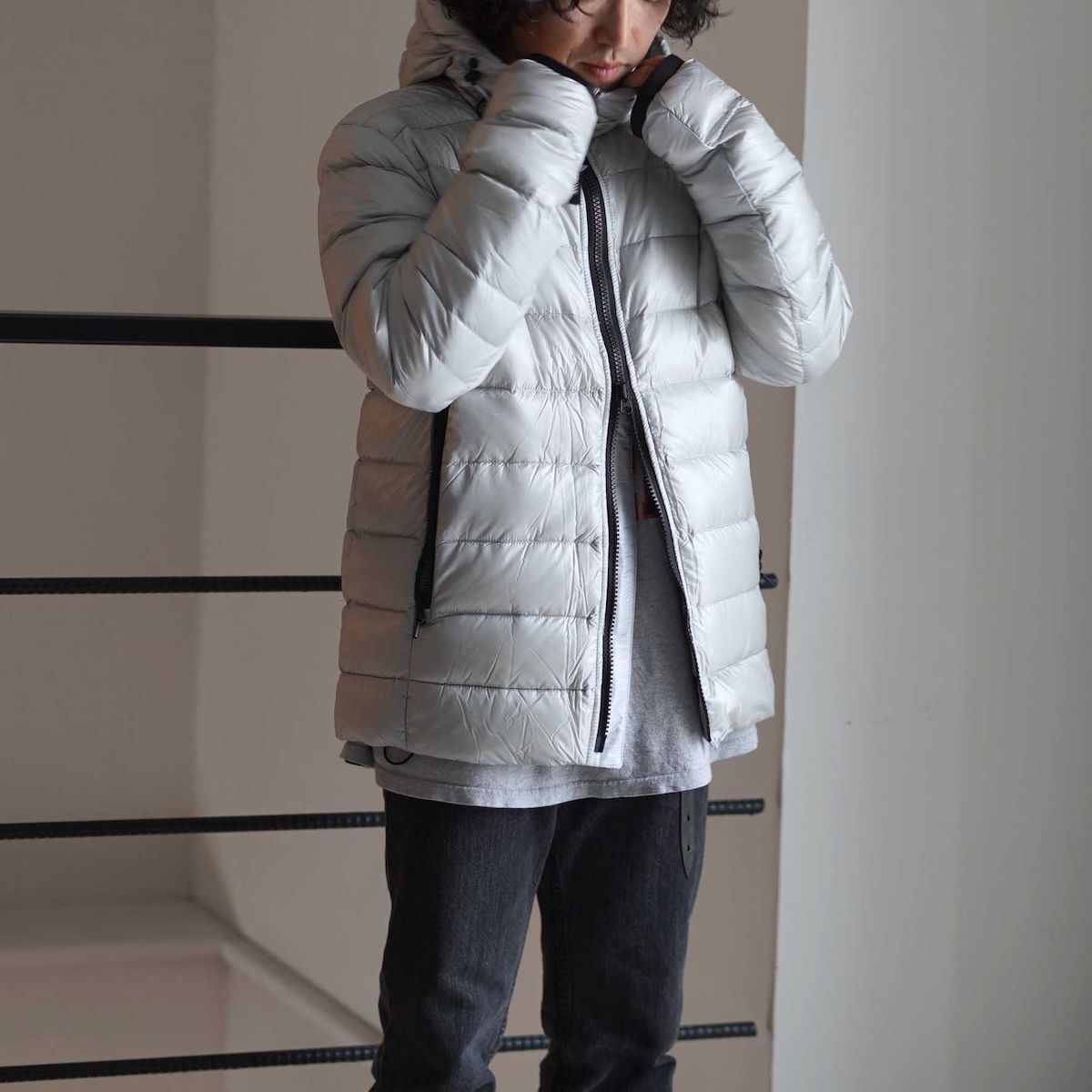 CANADA GOOSE / 2227MB CROFTON HOODY (Silverbirch)