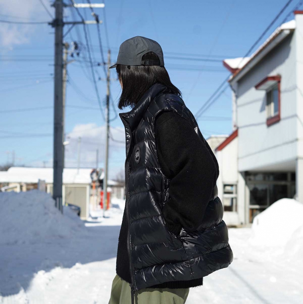 CANADA GOOSE / 2229MB CROFTON VEST BLACK LABEL (Black)