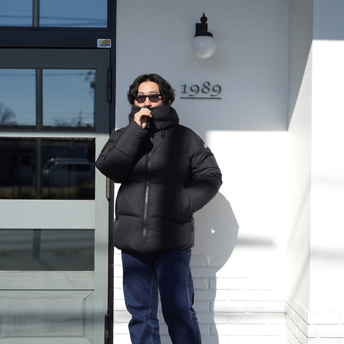 CANADA GOOSE / 2282MB CROFTON PUFFER ENDURALUXE BLACK LABEL (Black)