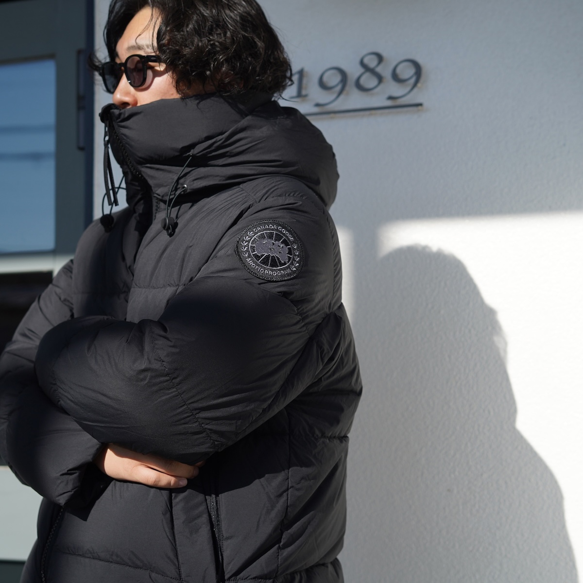 CANADA GOOSE / 2282MB CROFTON PUFFER ENDURALUXE BLACK LABEL (Black)