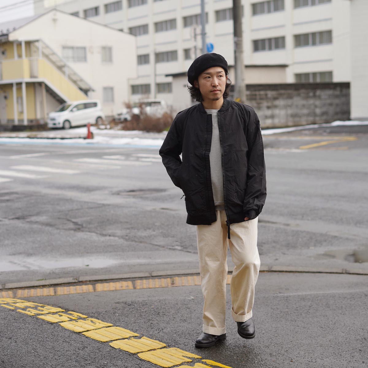 CANADA GOOSE / 2441MB Faber Bomber Black Label (Black)