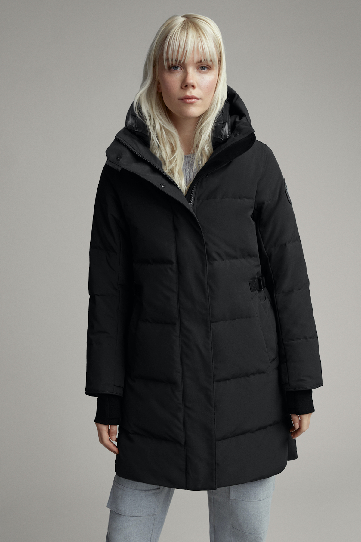 canada goose black label bennett down parka
