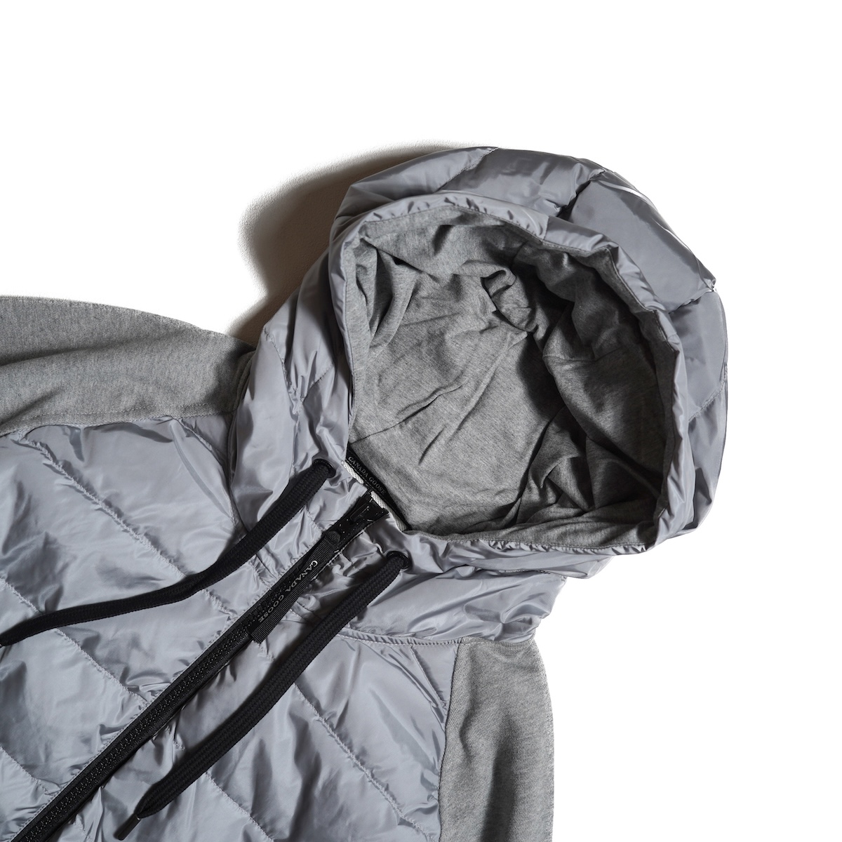 CANADA GOOSE / 6843M HyBridge® Huron Full Zip Hoody (Stone Heather)