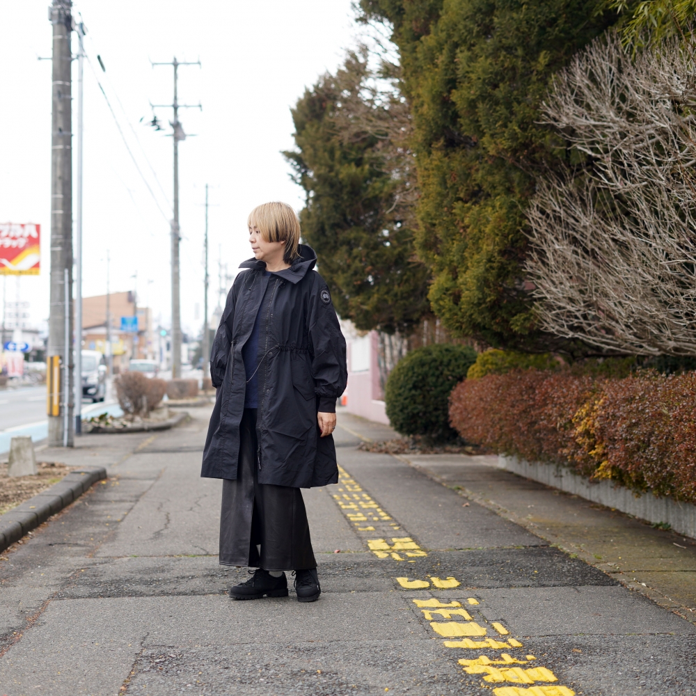 CANADA GOOSE / 8816WB AMELIA JACKET BLACK LABEL (Black161cm / siz XS 着用①