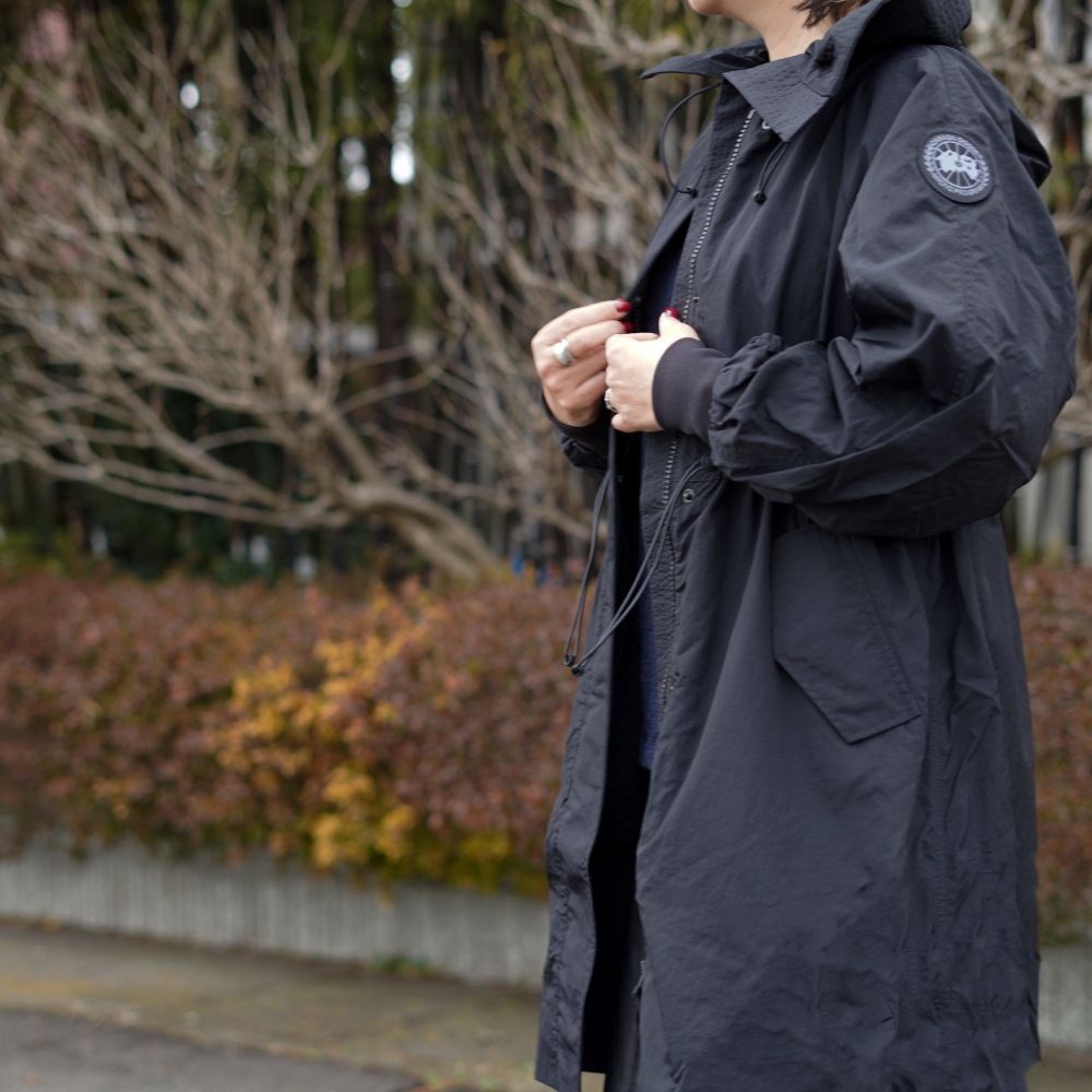 CANADA GOOSE / 8816WB AMELIA JACKET BLACK LABEL (Black161cm / siz XS 着用③