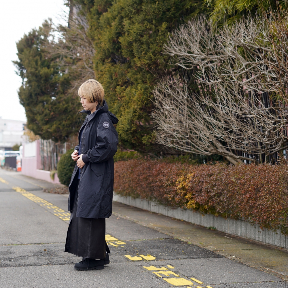 CANADA GOOSE / 8816WB AMELIA JACKET BLACK LABEL (Black161cm / siz XS 着用②