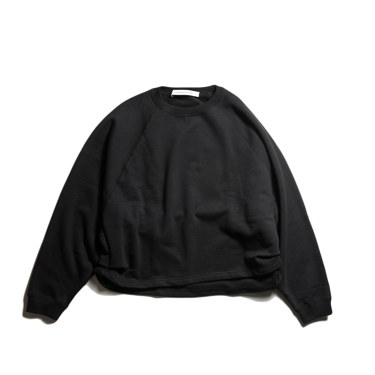 COGTHEBIGSMOKE / KAYA TUCKED HEM TOP (Black)