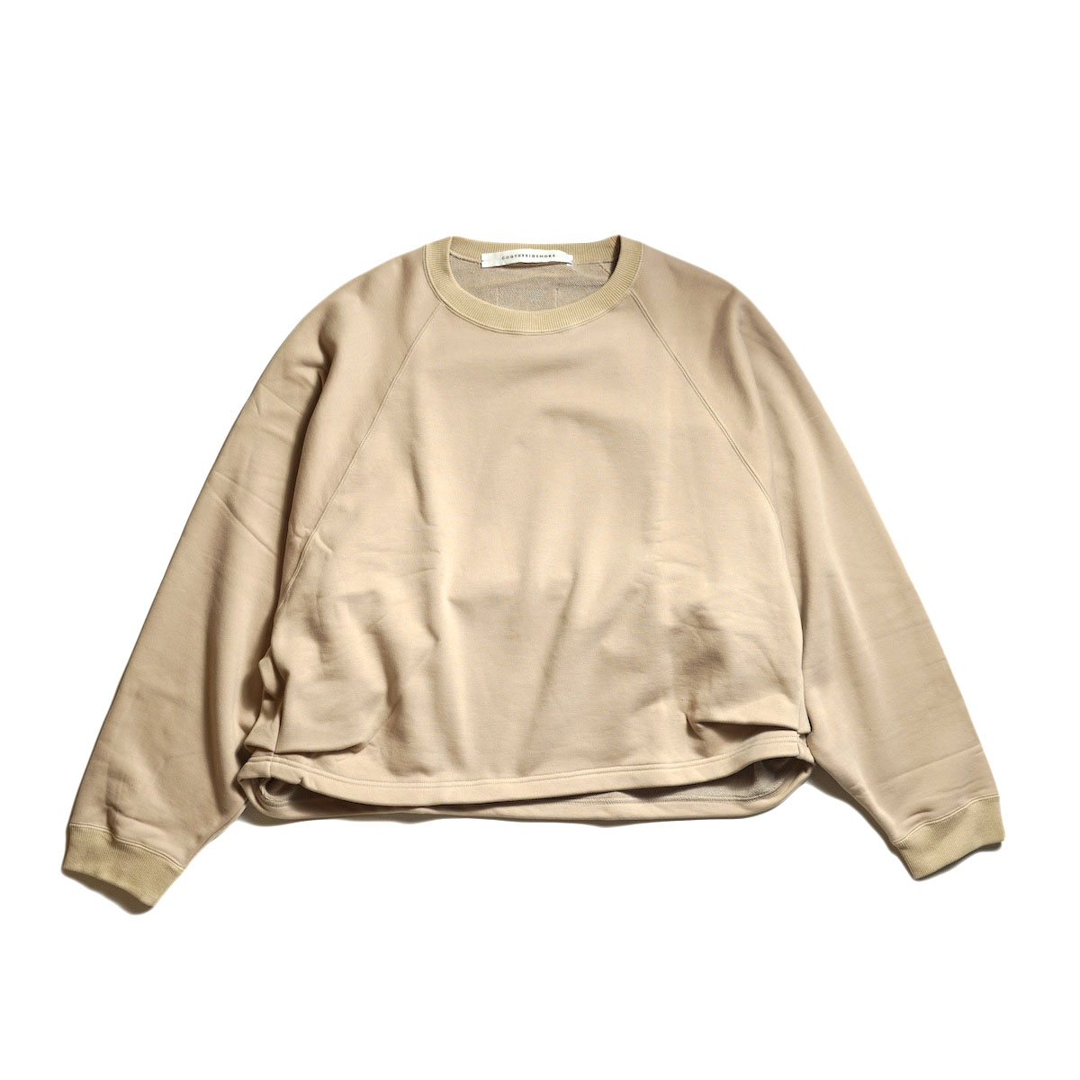 COGTHEBIGSMOKE / KAYA TUCKED HEM TOP (Chai)