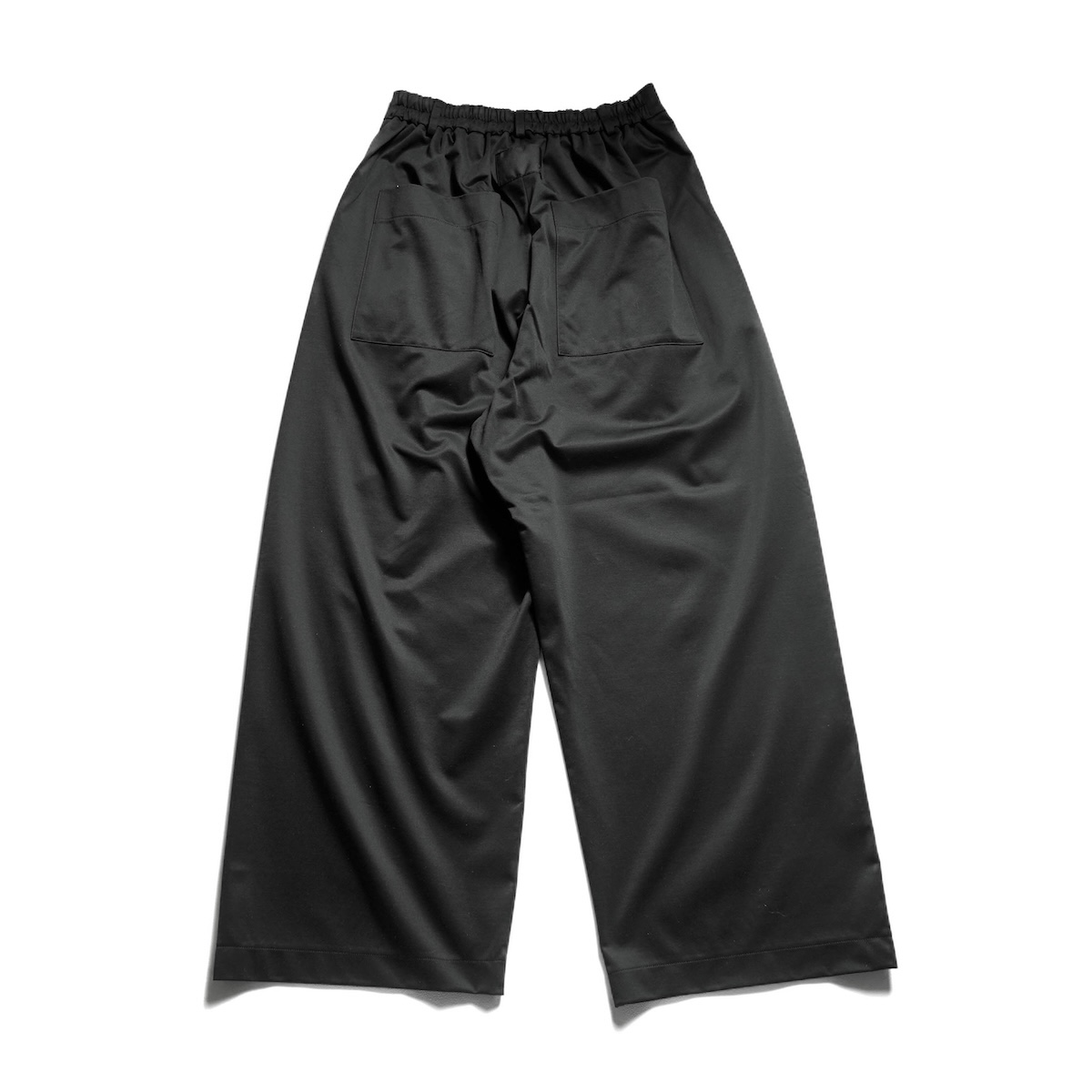 COGTHEBIGSMOKE / LUCY BAGGY TROUSERS (Black) 背面