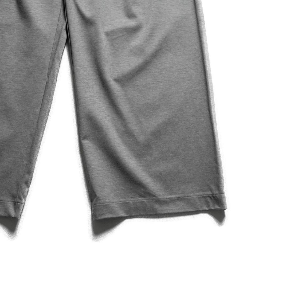 COGTHEBIGSMOKE / LUCY BAGGY TROUSERS (Mid Gray) 裾